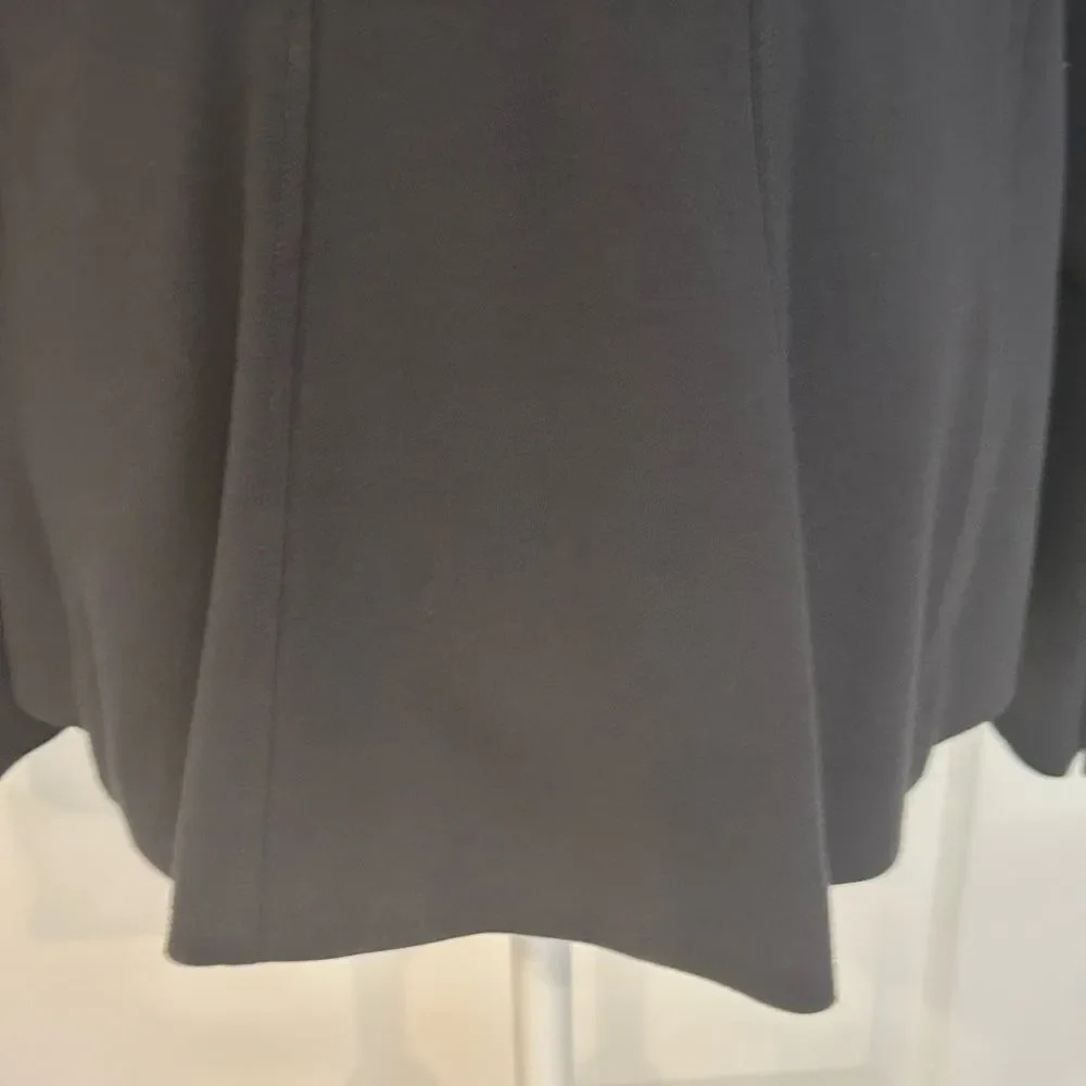 Eileen Fisher System Women’s Charcoal Gray Button Blazer Silk Lining Size Large - Picture 8 of 12